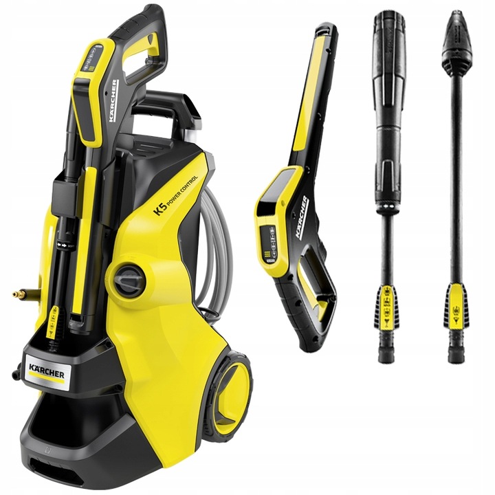 Potężna Myjka Ciśnieniowa Karcher K5 Power Control Moc 2500W Nowy Model XXL