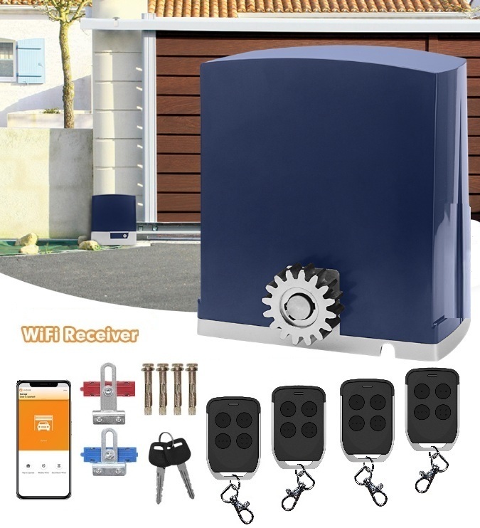 Napęd Automat Bramy Przesuwnej Argo K2208 4 piloty SM28 wył. magnet. WiFi