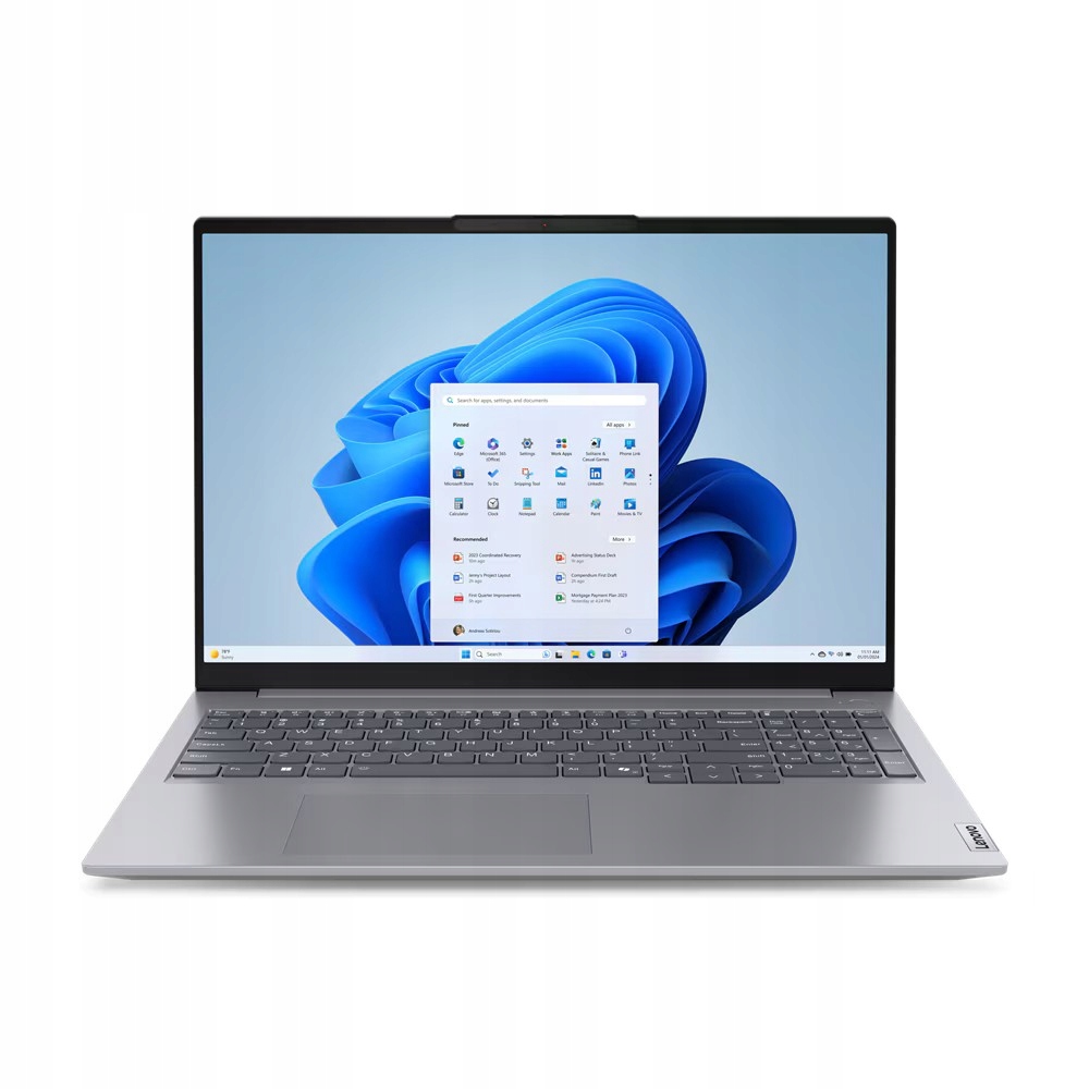 Notebook Lenovo Thinkbook 16 G7 16" Intel Ultra 5 64 Gb 512 GB+2 Tb stříbrný