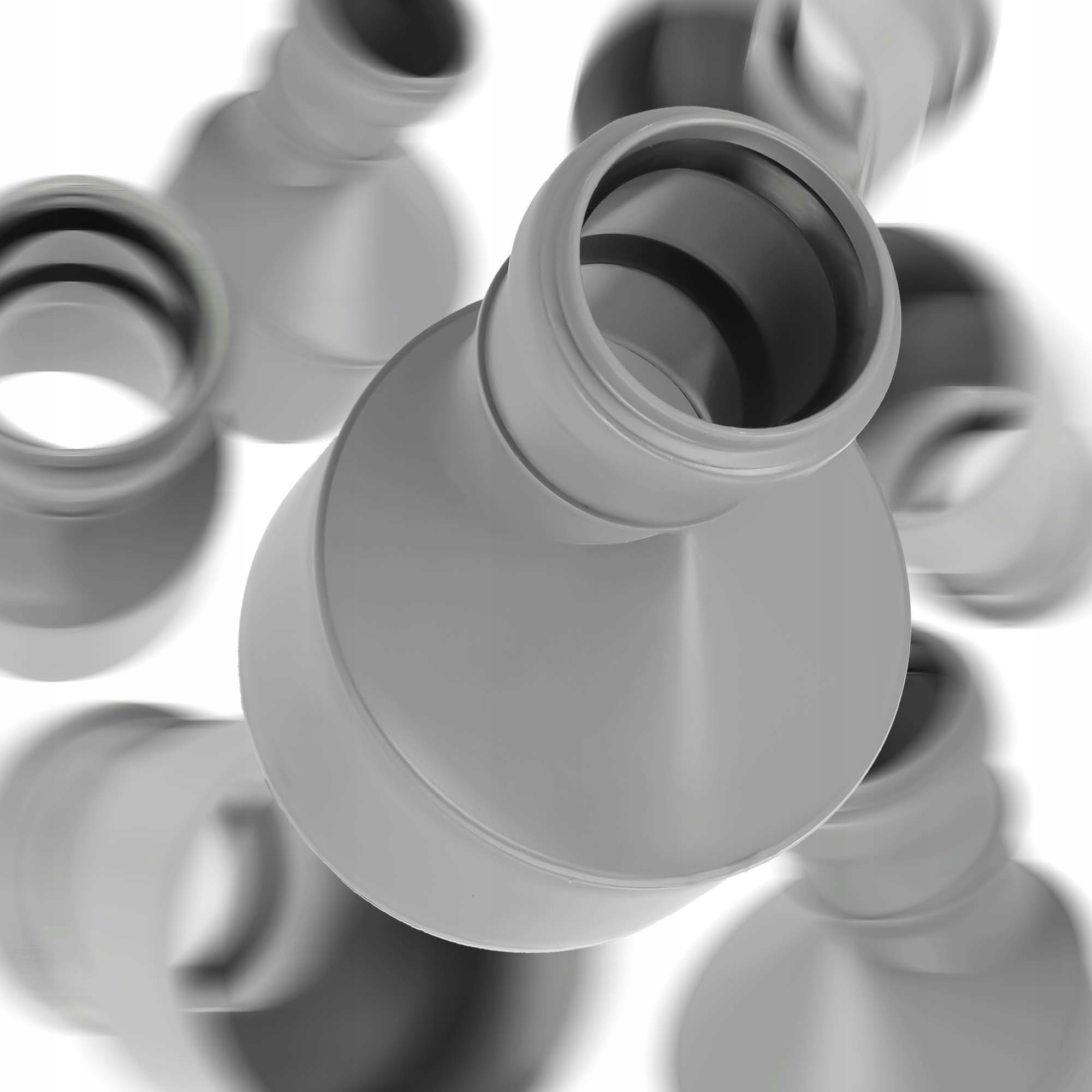 Redukcja KANALIZACYJNA 110x50 mm Rury PCV Złączka Łącznik DŁUGA Przejście Kod producenta MI040201002-V05