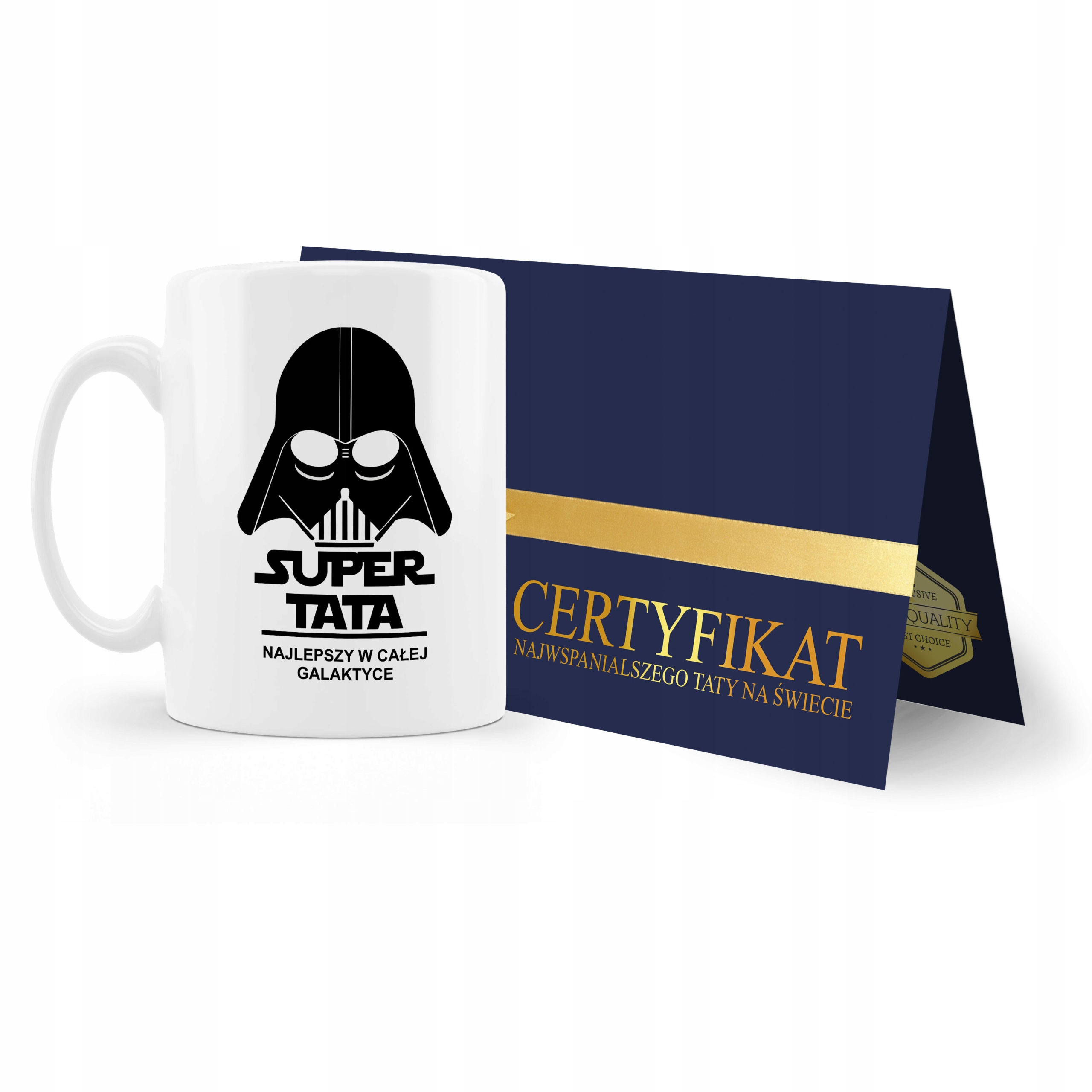 

na dzień taty kubek certyfikat tata