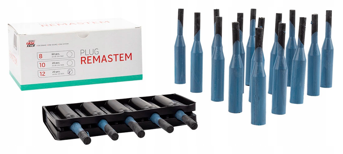 Kolki do naprawy opon REMASTEM 12mm TIP TOP 20szt Producent code 02 04 13