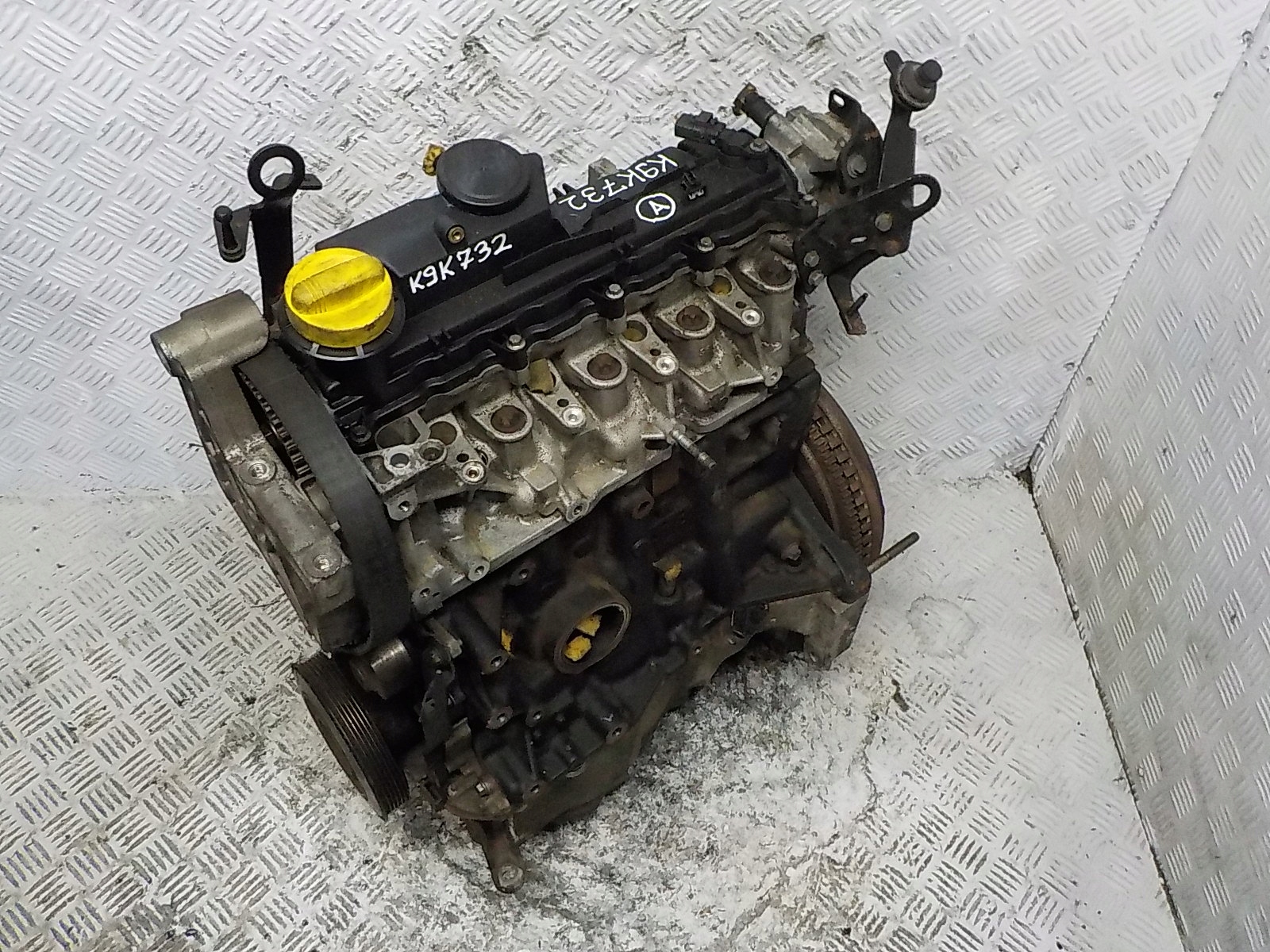 RENAULT MEGANE II SCENIC II engine 1.5 DCI 8V K9K732 PRZEBIEG 84 TYS.