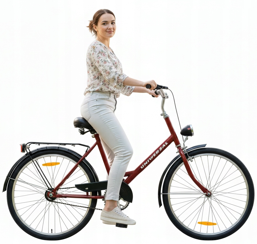 Rower Miejski Montemar Jubilat Uniwersal Składak 24' Składany Polski