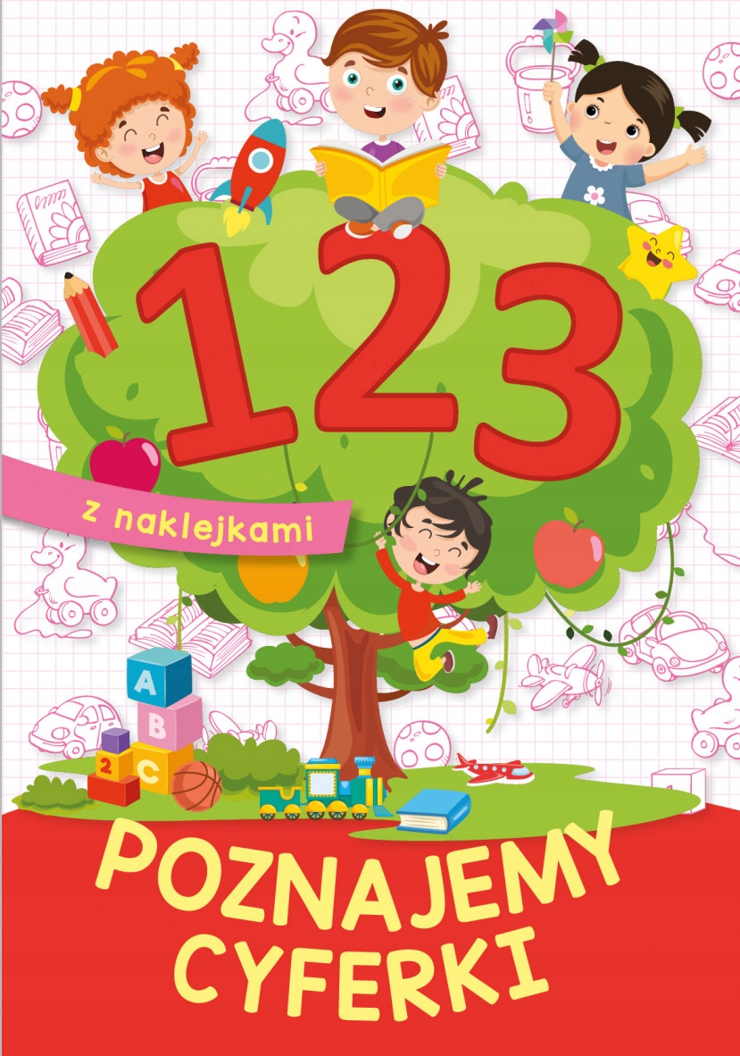 

1 2 3 Poznajemy cyferki naklejki Skrzat