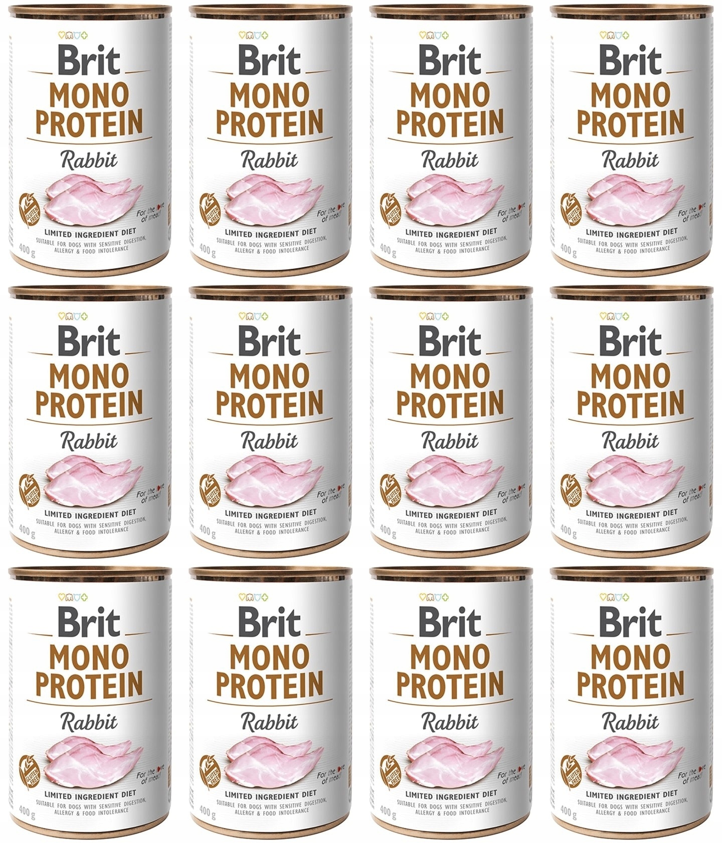 Brit Mono Protein Rabbit 12 x 400 g