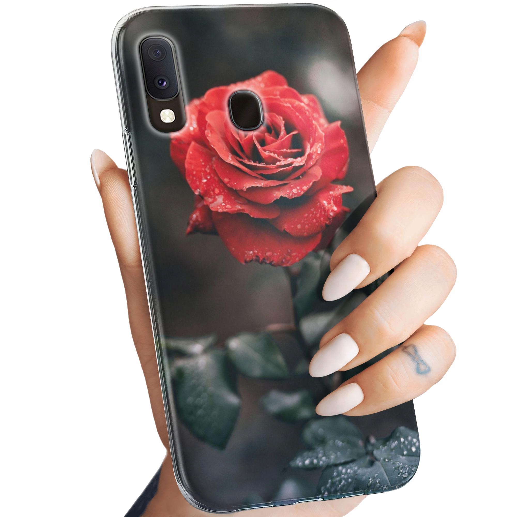

Etui do Samsung Galaxy A20E Róża z Różą Rose