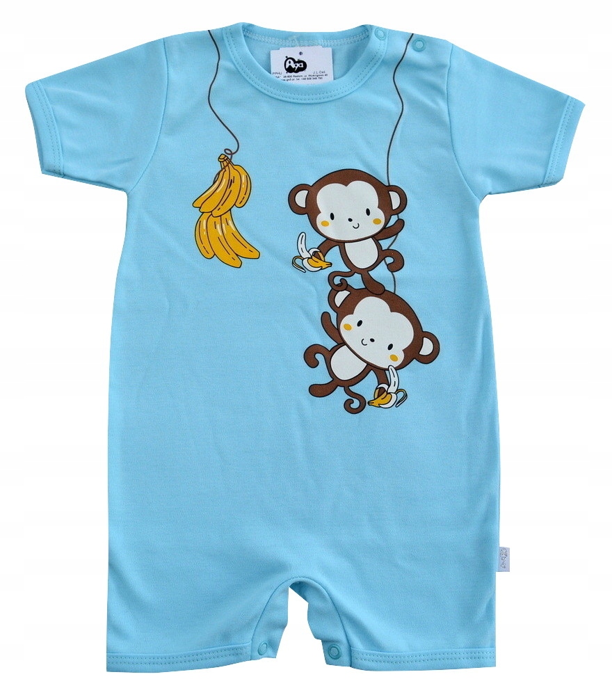 

Aga Bawełniany rampers piżama roz. 74 cm