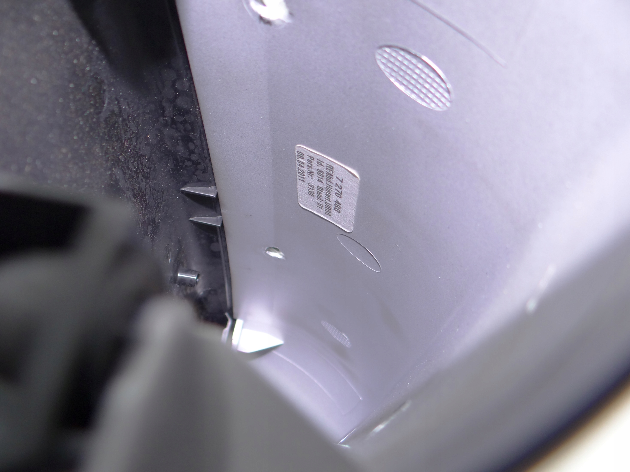 cover ZAGLOWKA right BMW Z4 E89 9128412