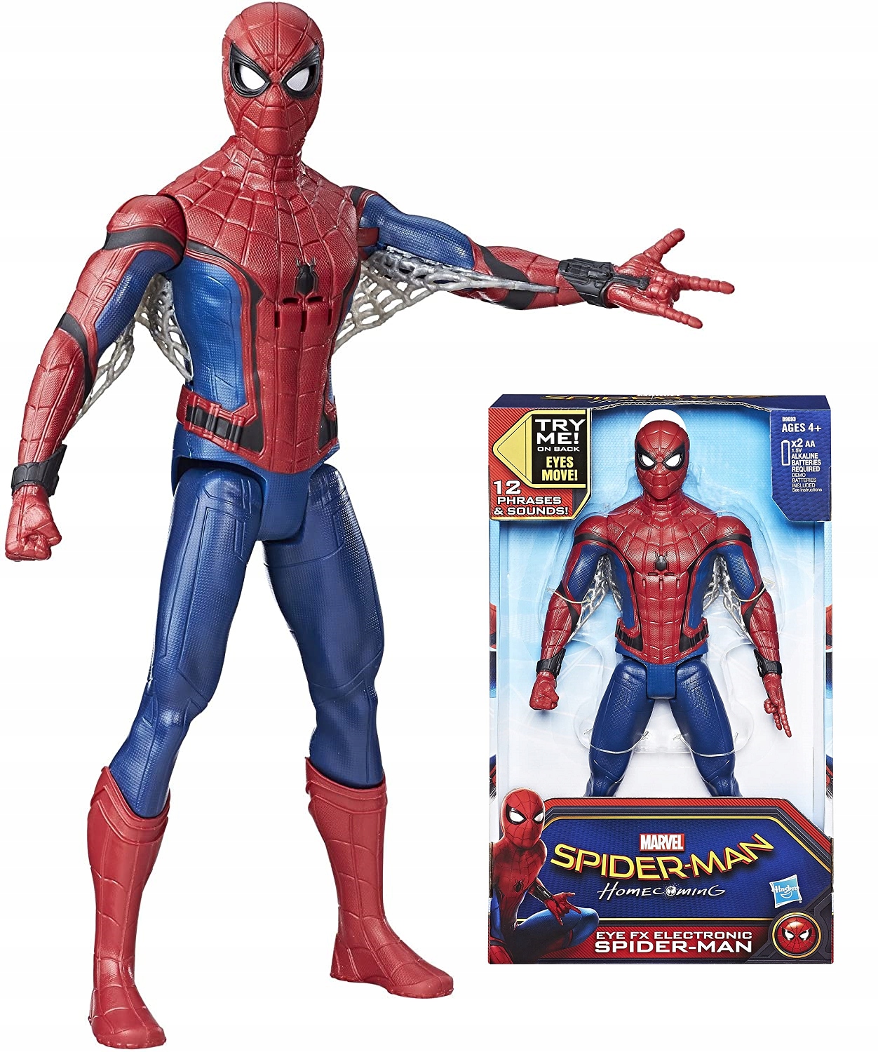 DUŻA FIGURKA SPIDERMAN HOMECOMING DŹWIĘKI B9693