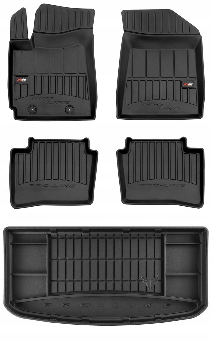Set 3D gumové rohože Hyundai i10 3 Hb od roku 2020