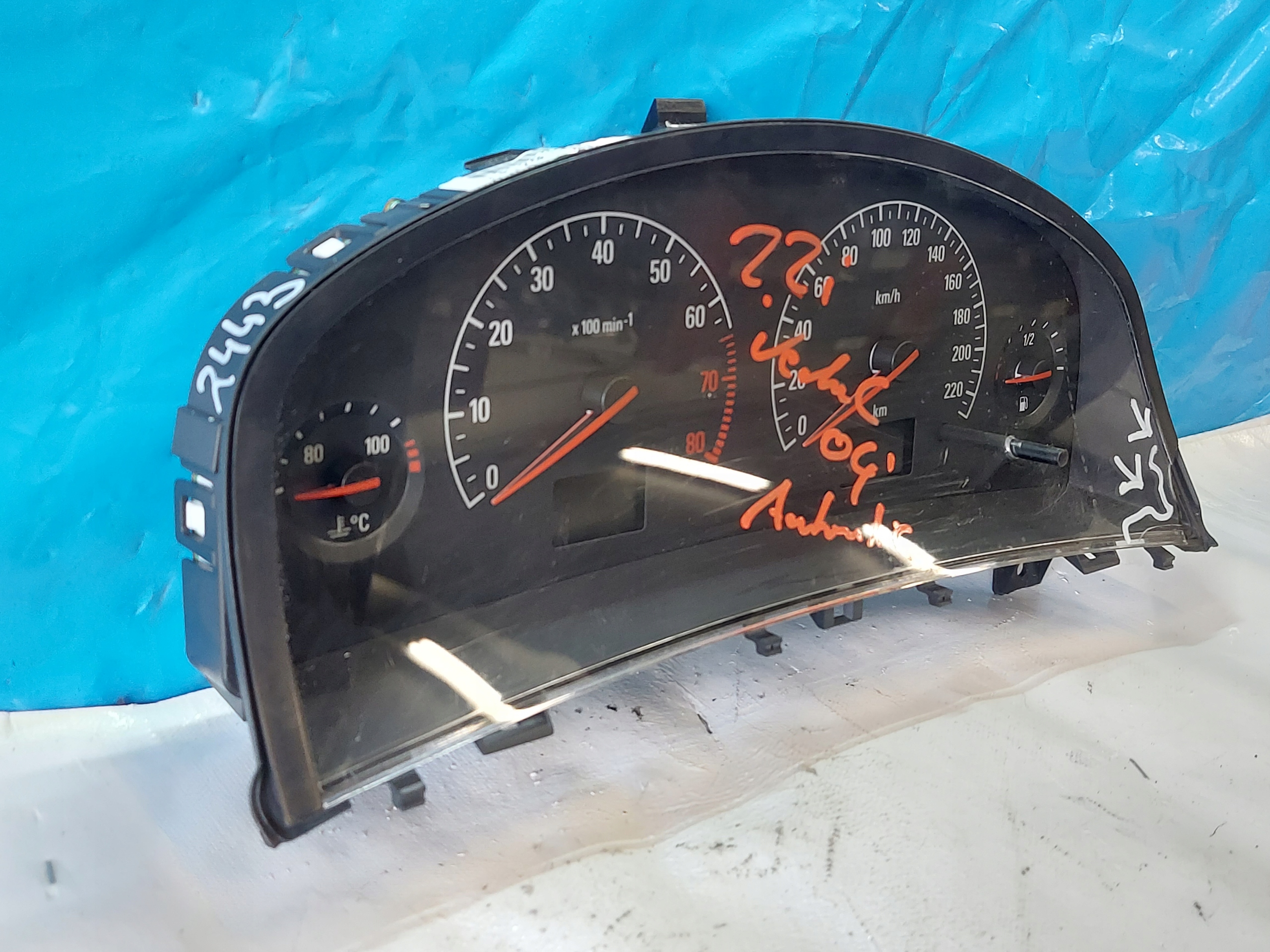 dials clock VECTRA C 2.2 B 13129794DN