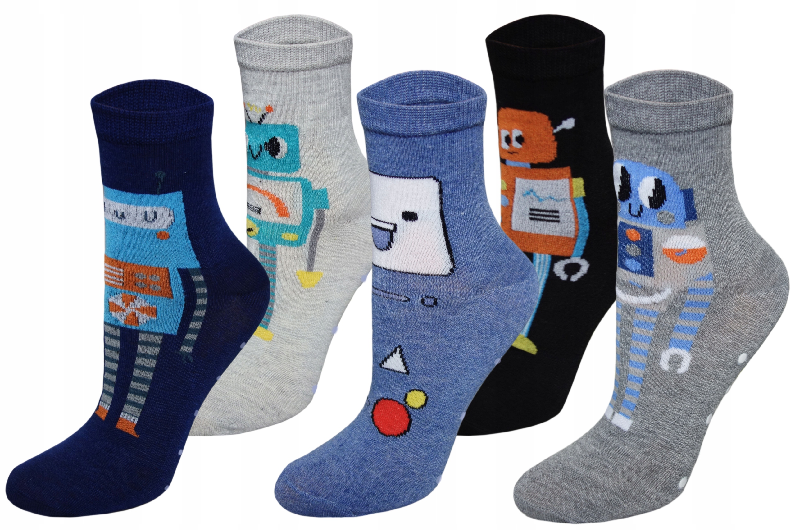 

Skarpety dziecięce antypoślizgowe Abs 23-26 5 par