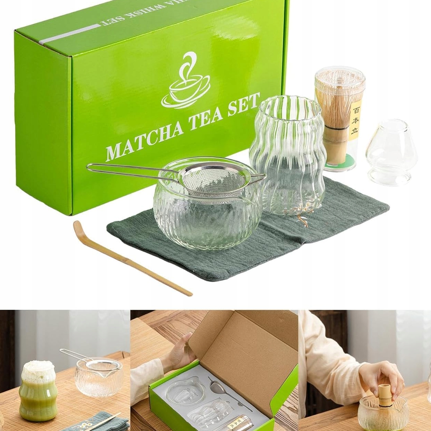 Sada Mixéru Matcha Bambusová Sada Na Čaj Obřad