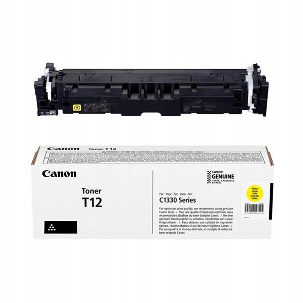 Originálny toner Yellow Canon C1333 (T12Y, 5095C006)