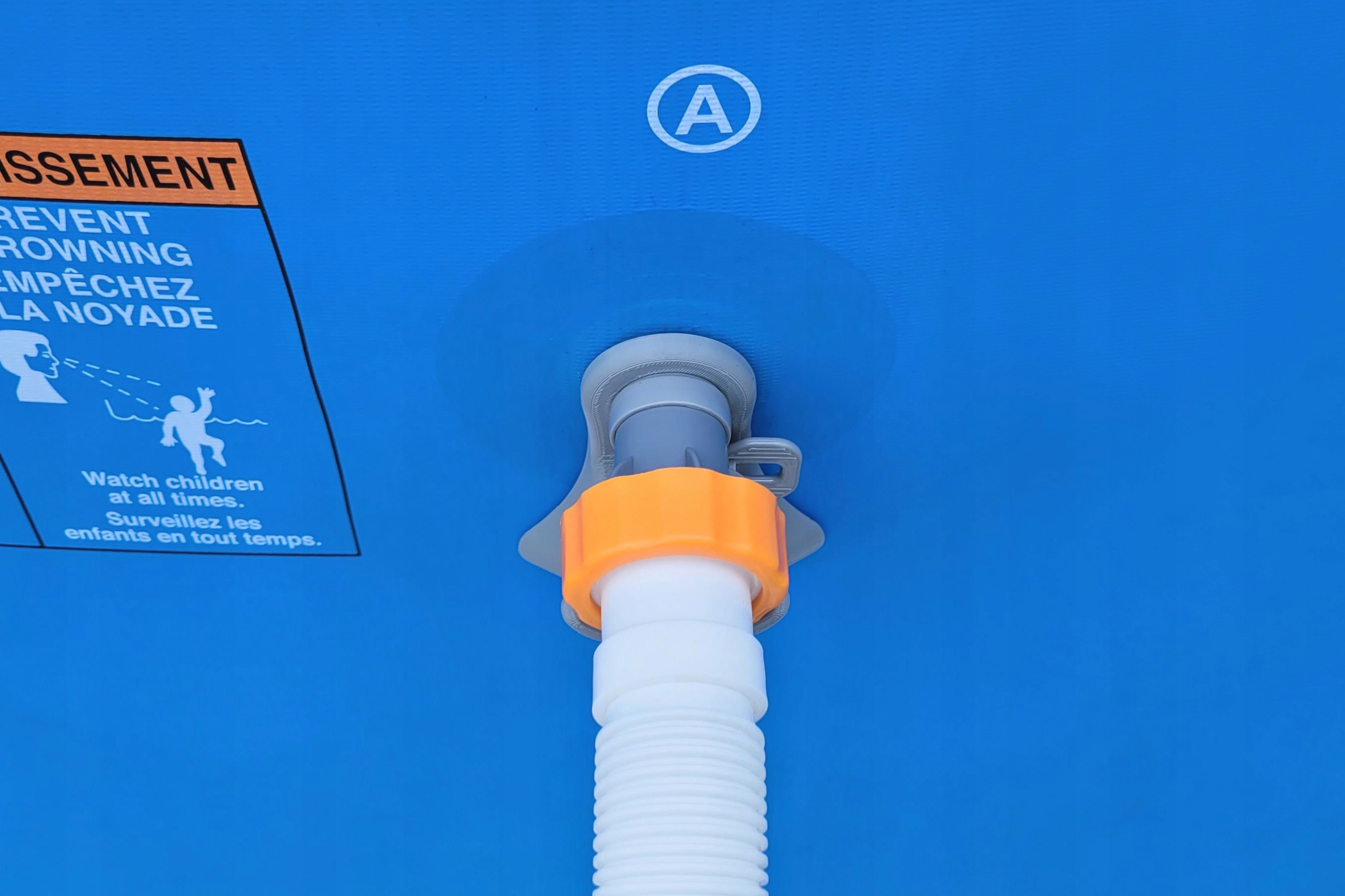 Podpora do rur basenu stelażowego BESTWAY INTEX na Redukcję Adapter 32x38 Długość 6 cm