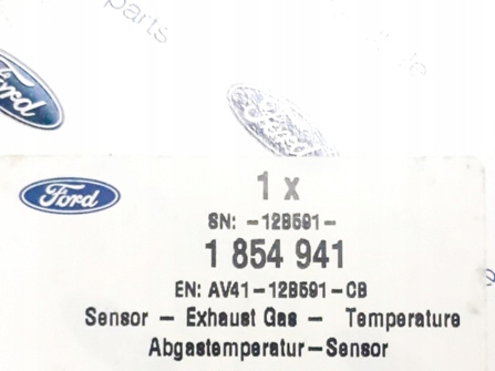 Czujnik temperatury spalin SONDA DPF FORD C-MAX Producent części Ford OE