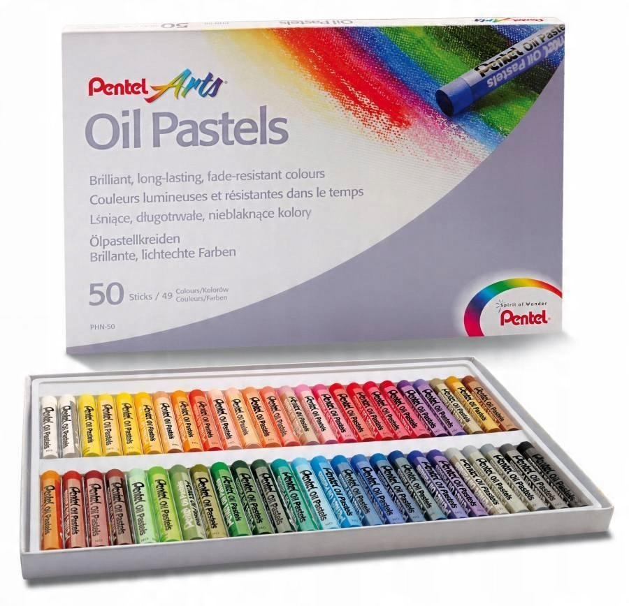 

Pastele olejne Pentel kredki 50s PHN-50