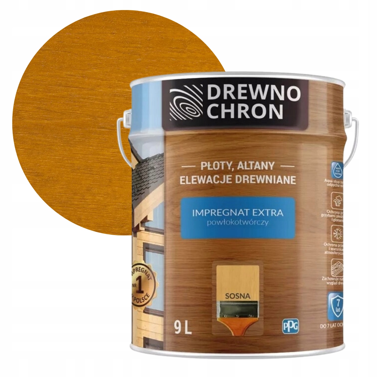 Drewnochron Impregnat Extra 9L Sosna