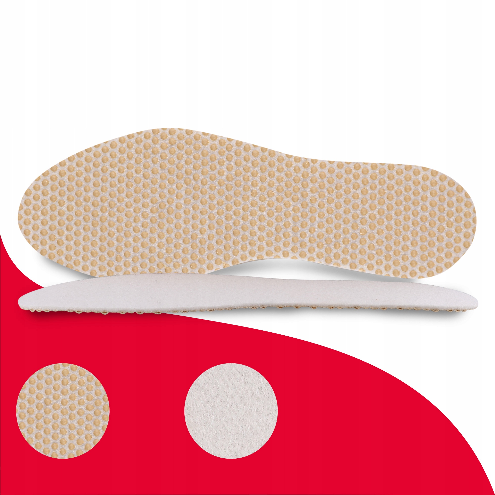 MASUJĄCE wkładki do butów JEŻYKI JASNE 29 Rozmiar 29