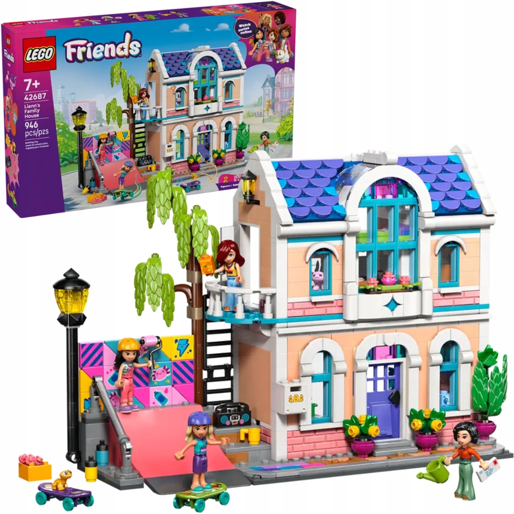 Lego Friends Rodinný dům Liann – 42687