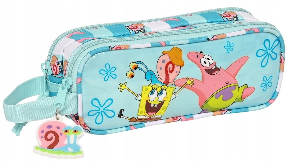 Piórnik Saszetka Spongebob Kanciastoporty 2 Przegr EAN (GTIN) 8412688483655