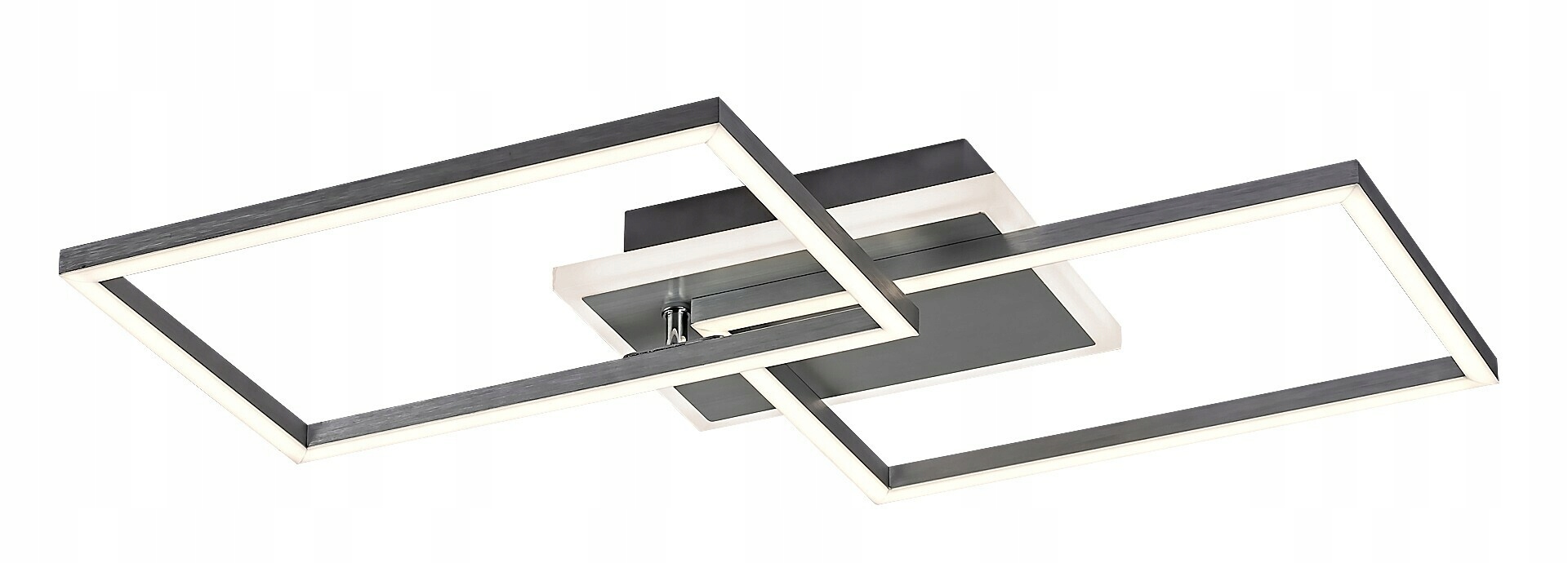 Rabalux Athelstan Led stropné svietidlo 40W, 2900lm, 500x390mm, strieborná