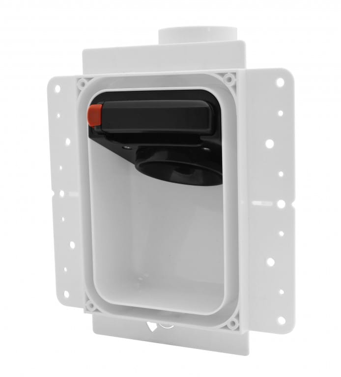 Gniazdo ssące Retraflex 21,2 x 16,4 cm biały Szerokość produktu 16.4 cm