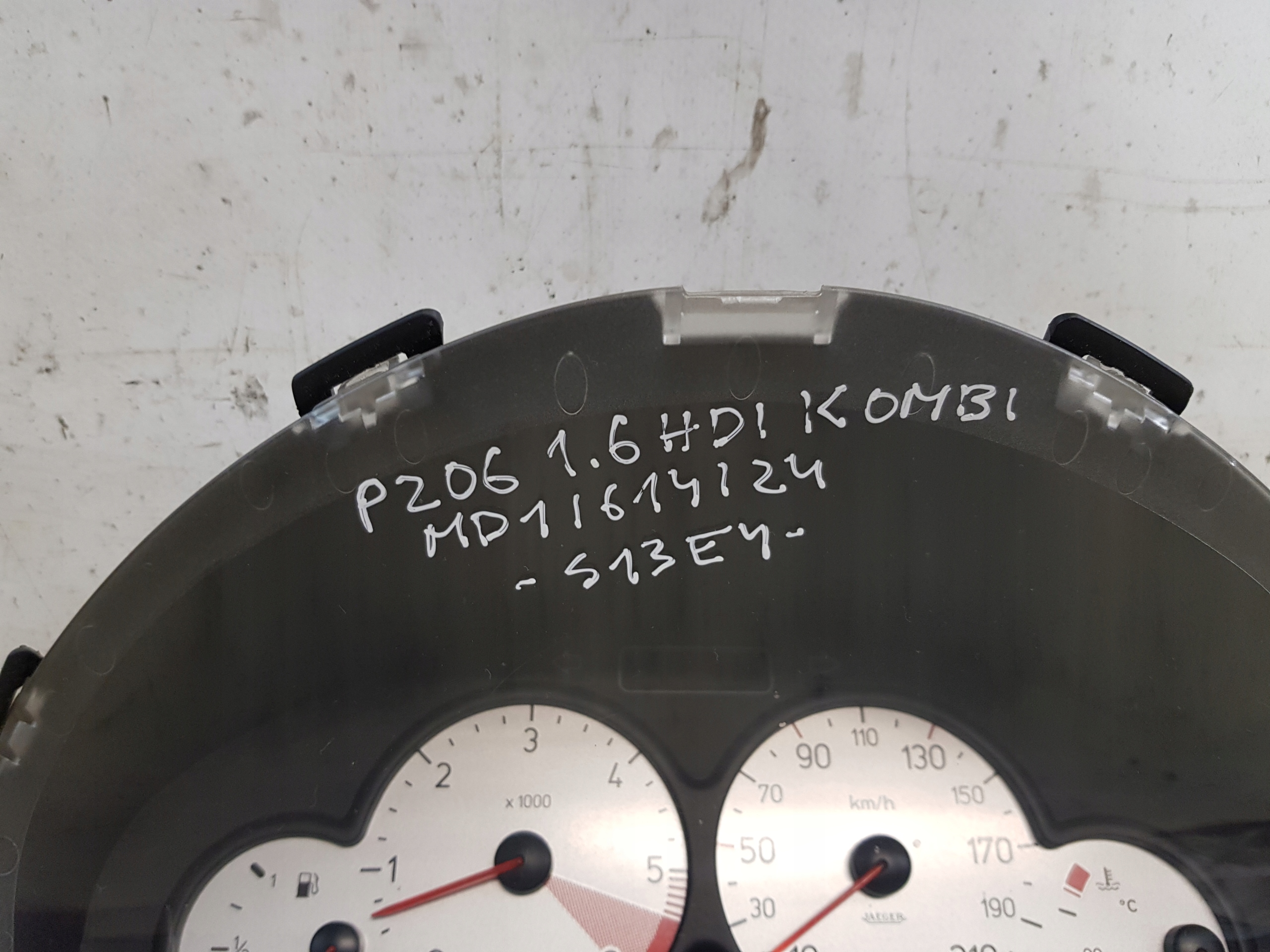 dials Peugeot 206 1.6 HDI OE 9656696280