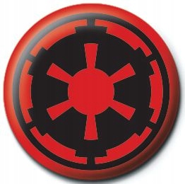 

Przypinka filmowa Star Wars Empire Symbol