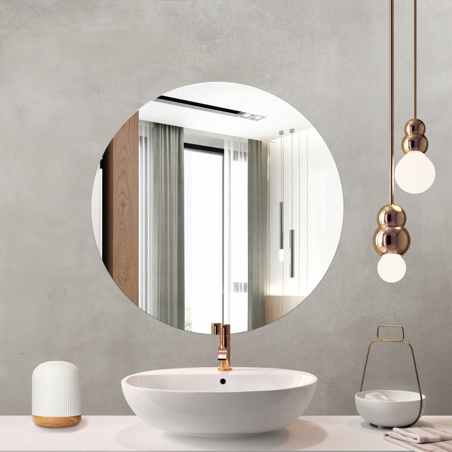 Zrkadlo 70 cm okrúhle