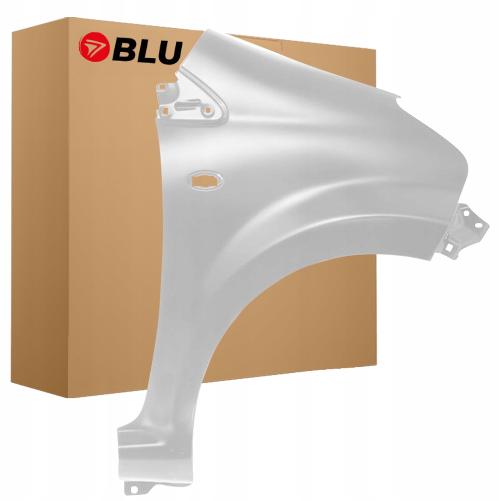 Blu Blatník Toyota Aygo I 1E7 pravý stříbrný 05-14 přední pozink SilverStreak
