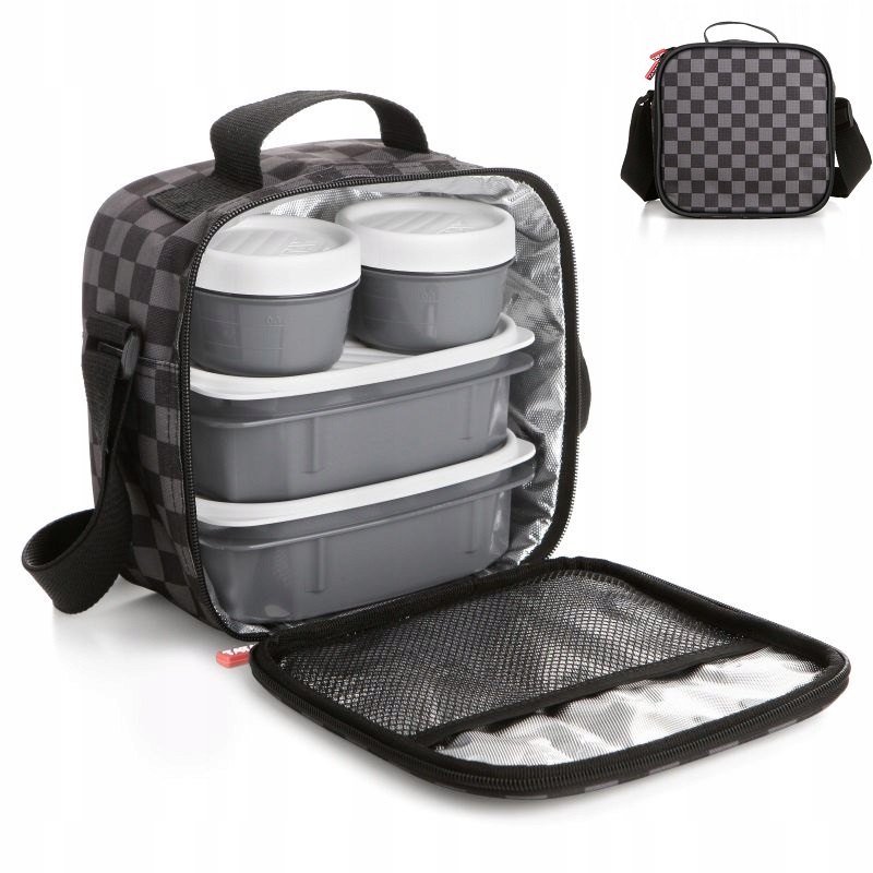 

LunchBox Torba na jedzenie do pracy 4 Pojemniki