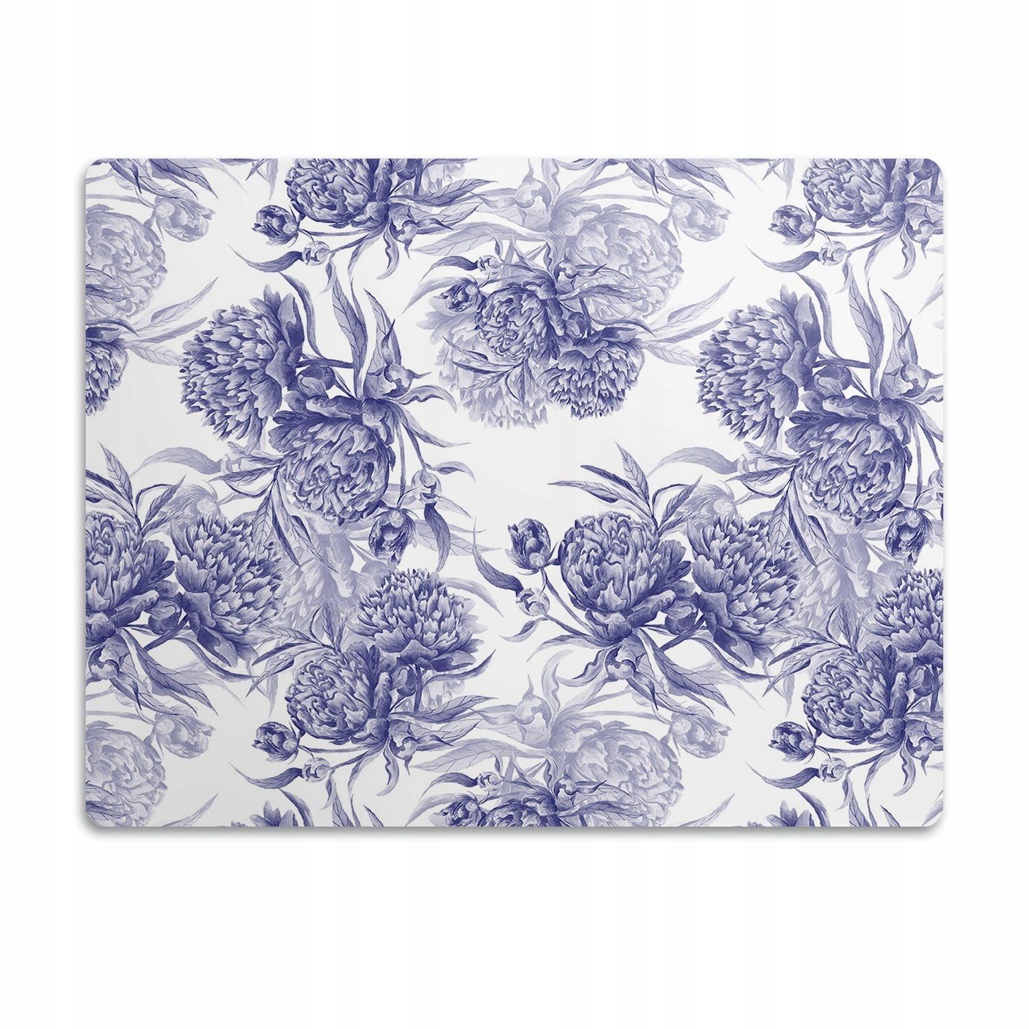 Levně Voděodolná podložka pod misku Květinový dekor 60x40 cm