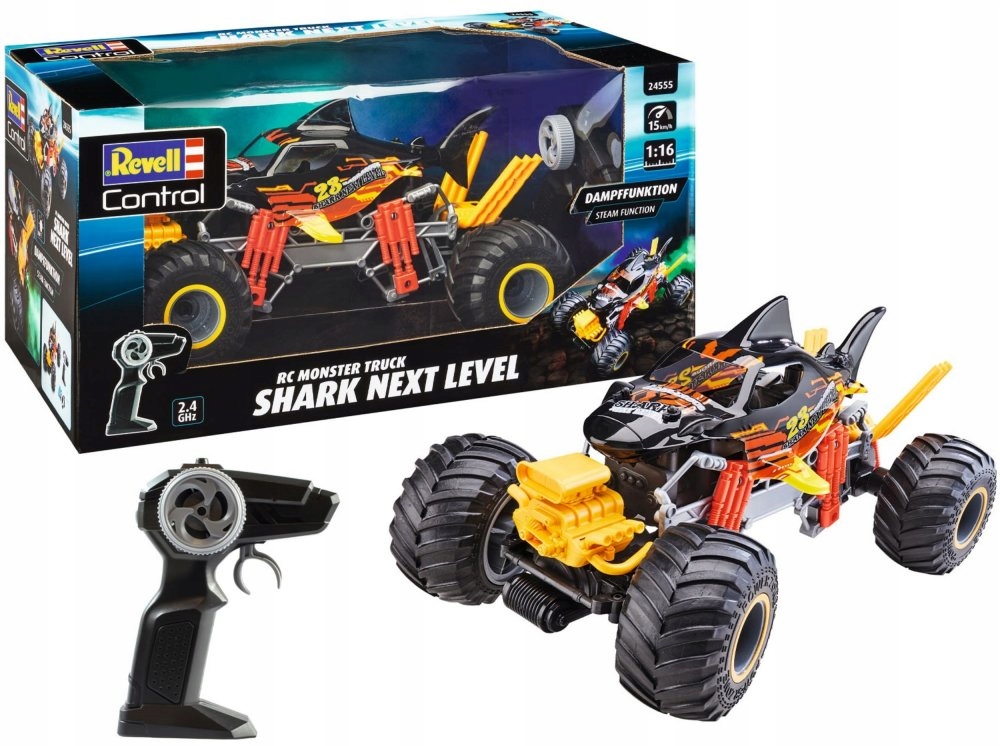 Revell Control Rc Monster Truck Shark Next Level 1:16 2,4GHz 24555