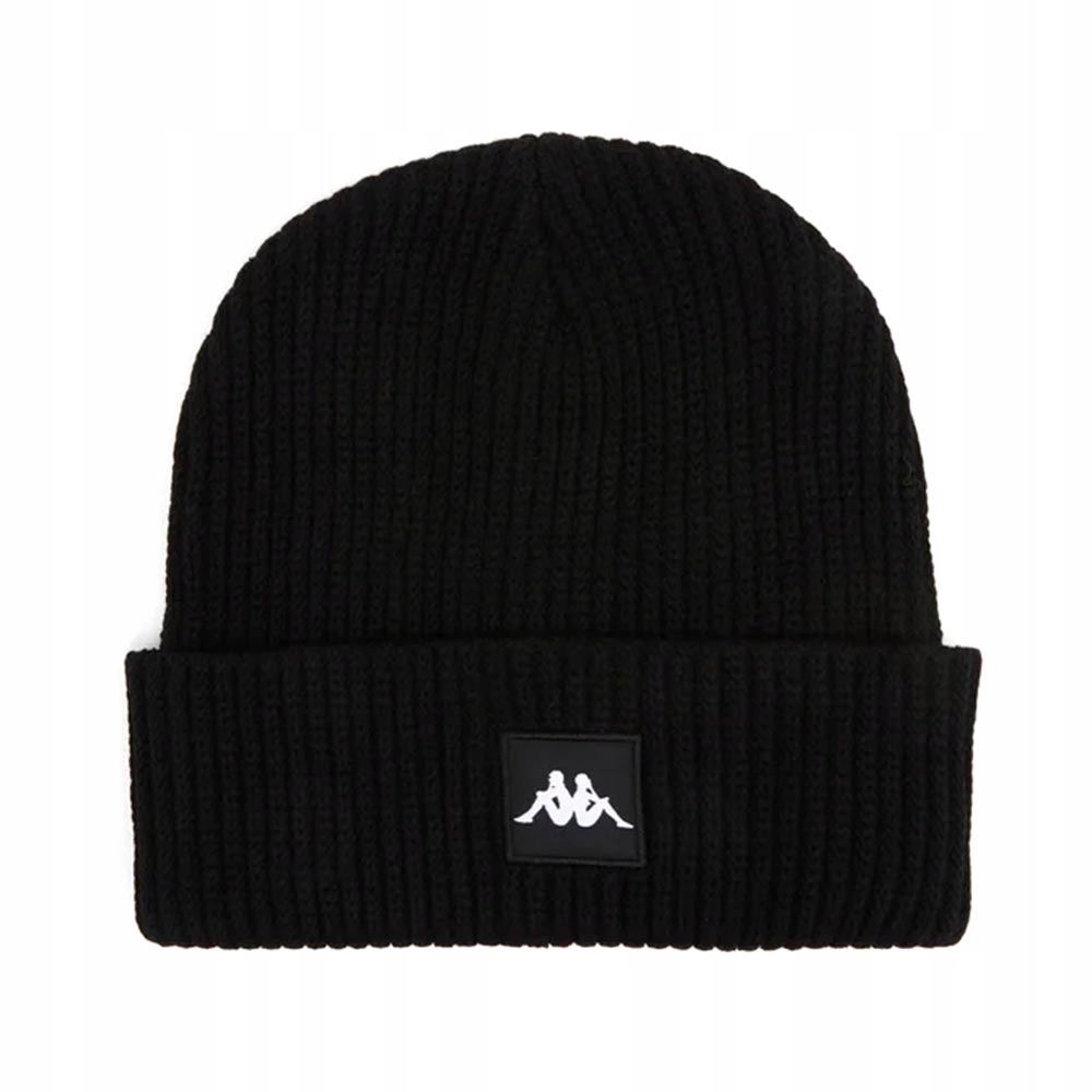 

Czapka zimowa czarna Kappa Beanie 308075-19-4006