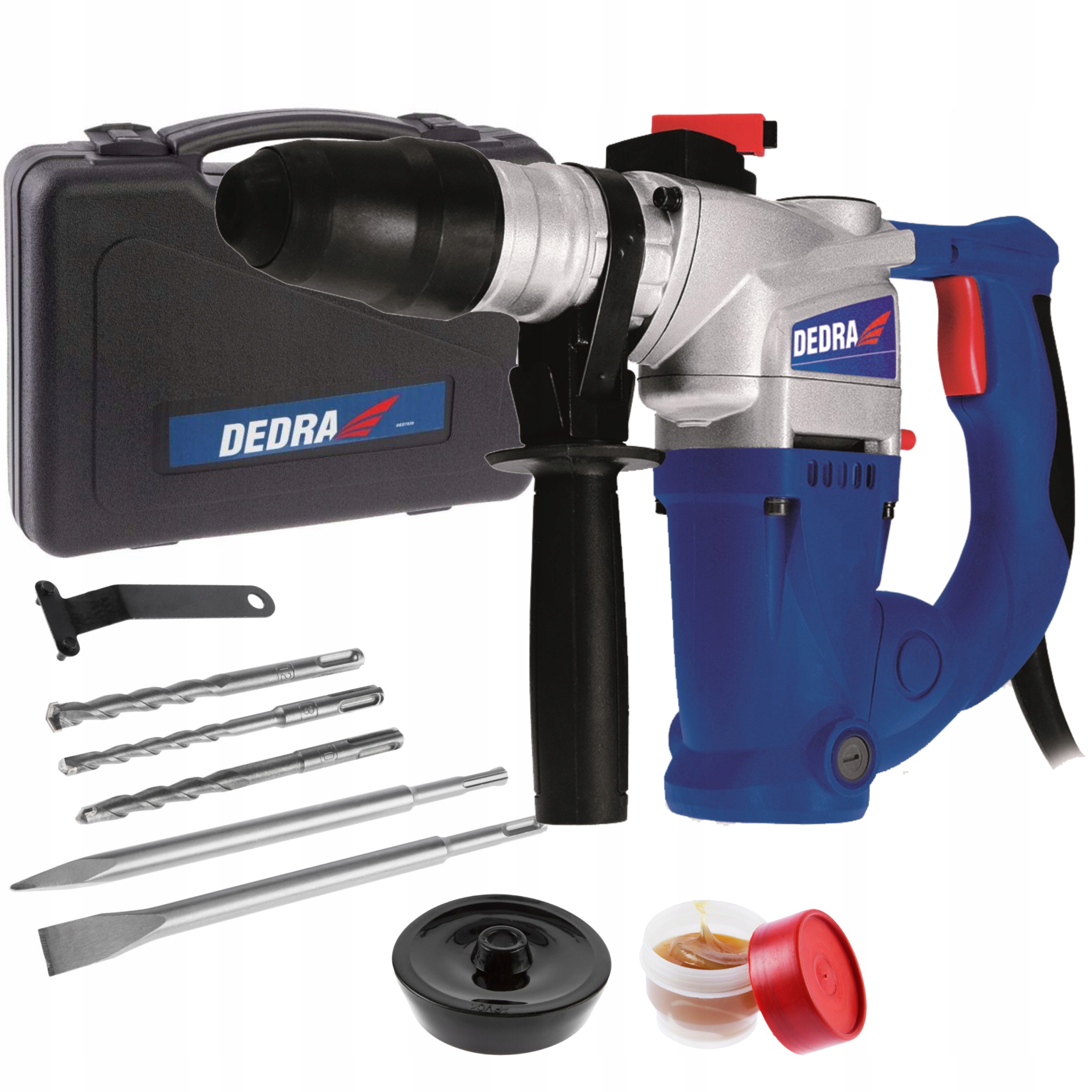 

Dedra Młot Udarowy Obrotowy 1200W 4J Sds -plus