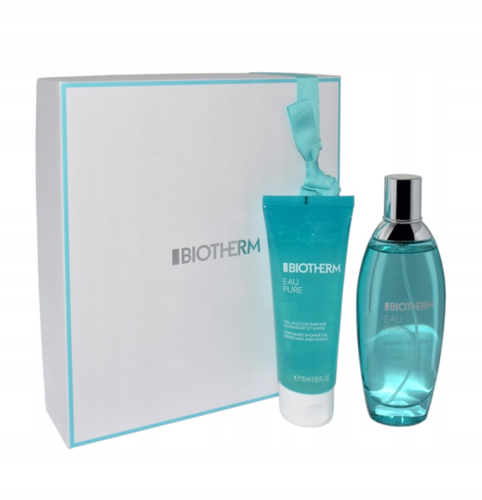 Sada Biotherm Eau Pure gifting 2023 Eau Pure Edt 100 ml parfémovaná sprcha