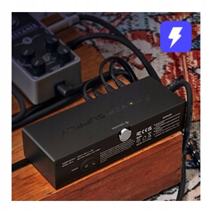 Zasilacz do efektów gitarowych Donner DP-X Rodzaj Gitarowe