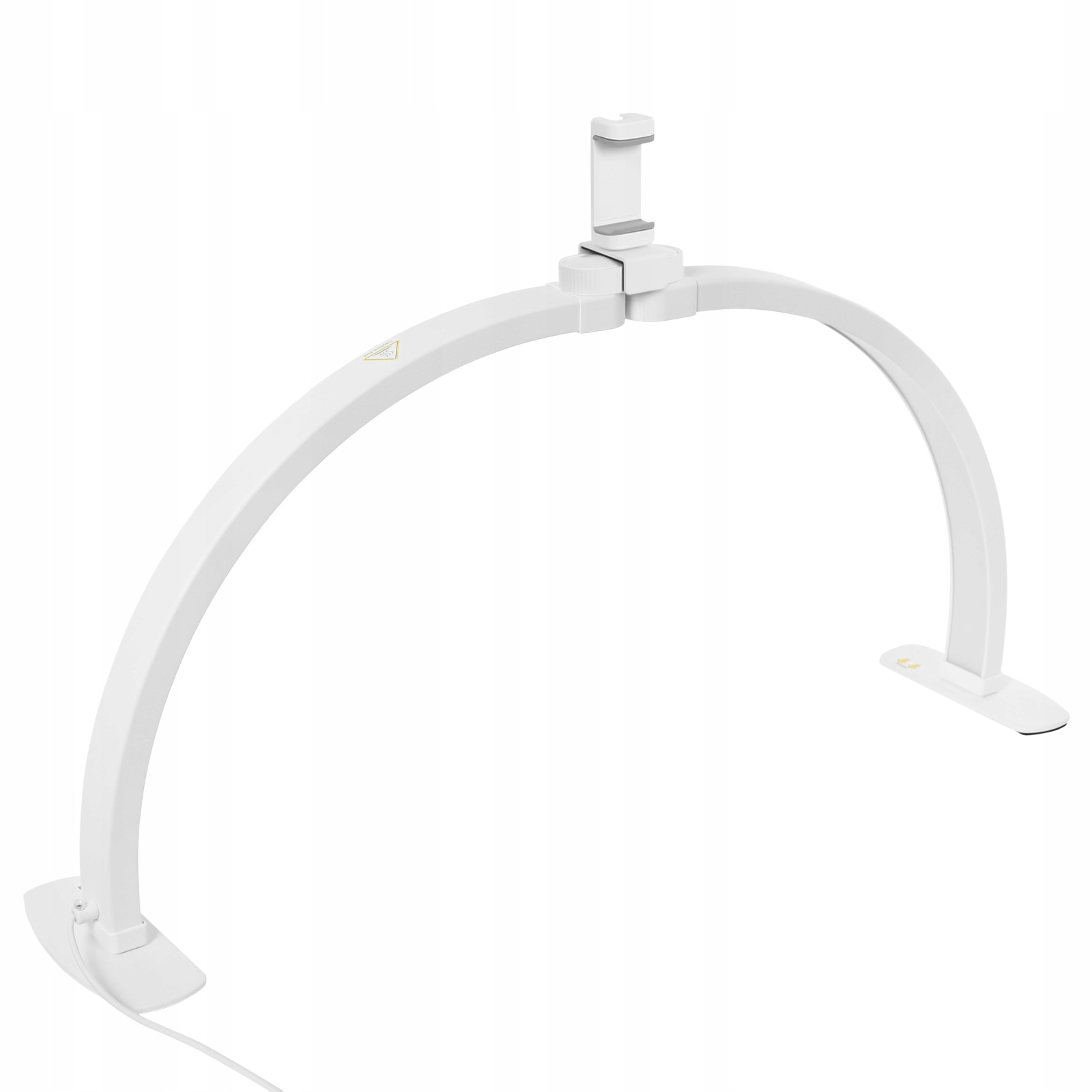 Půlměsícová lampa pro nehtový stůl, lampa na řasy, 3 barevné teploty, 10 úrovní stmívání