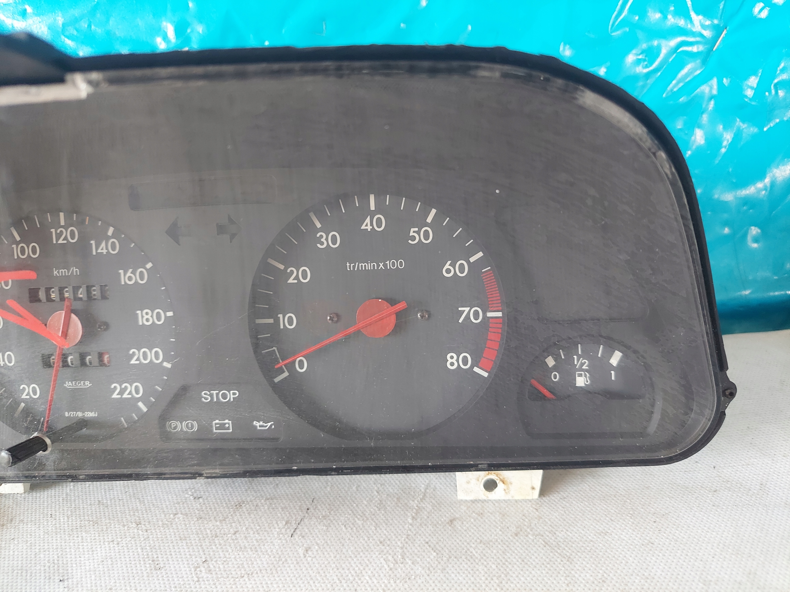 dials clock PEUGEOT 306 1.8 B 9610192480
