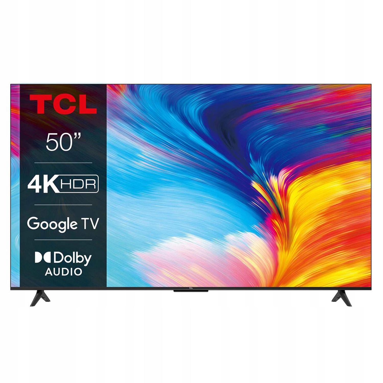 Telewizor Led Tcl 50P635 50" 4K Uhd srebrny