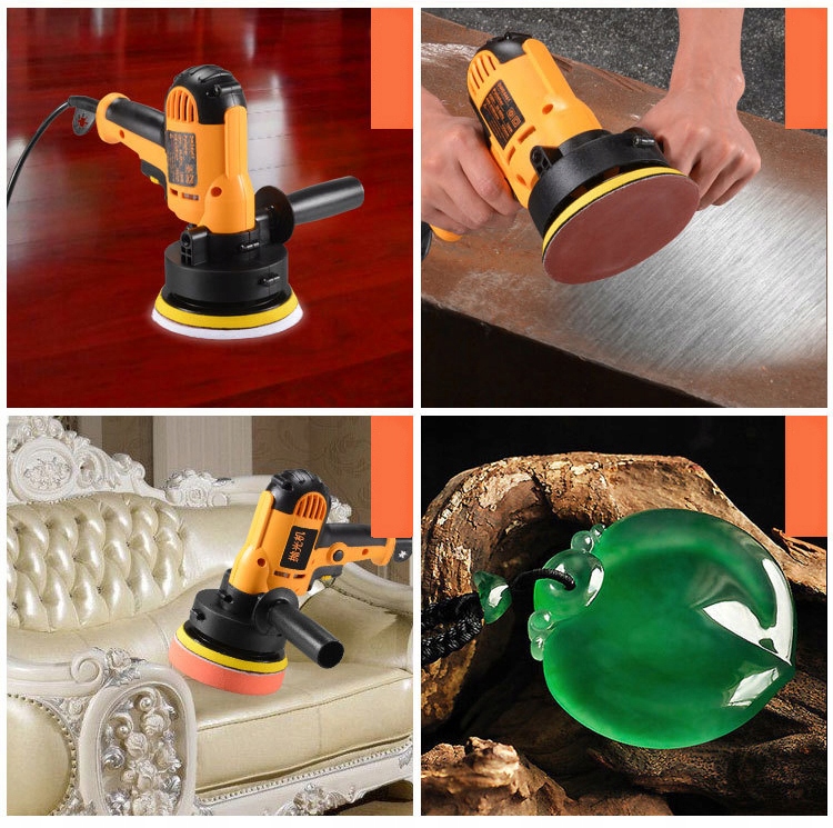 POLERKA SAMOCHODOWA SZLIFIERKA Z REGULACJĄ OBROTÓW + ZESTAW GĄBEK + FILC Marka inna