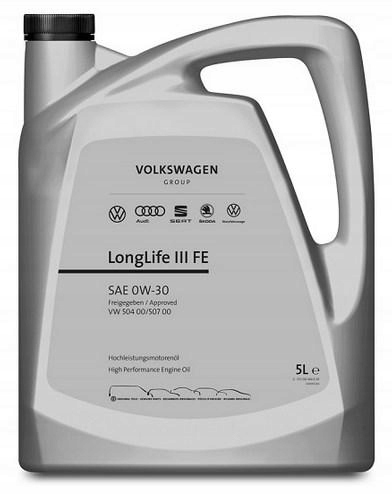 

Olej syntetyczny Volkswagen LL III Fe 5l 0W-30 Aso