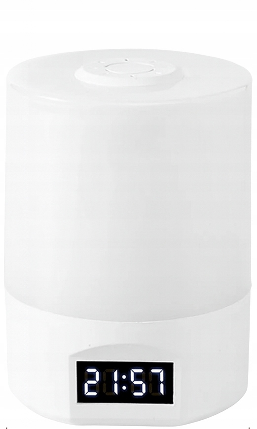 Ładowalna Lampka Nocna LED z Timerem, Ściemnianiem i USB - Lampka Stołowa do Sypialni, Ułatwiająca Zasypianie