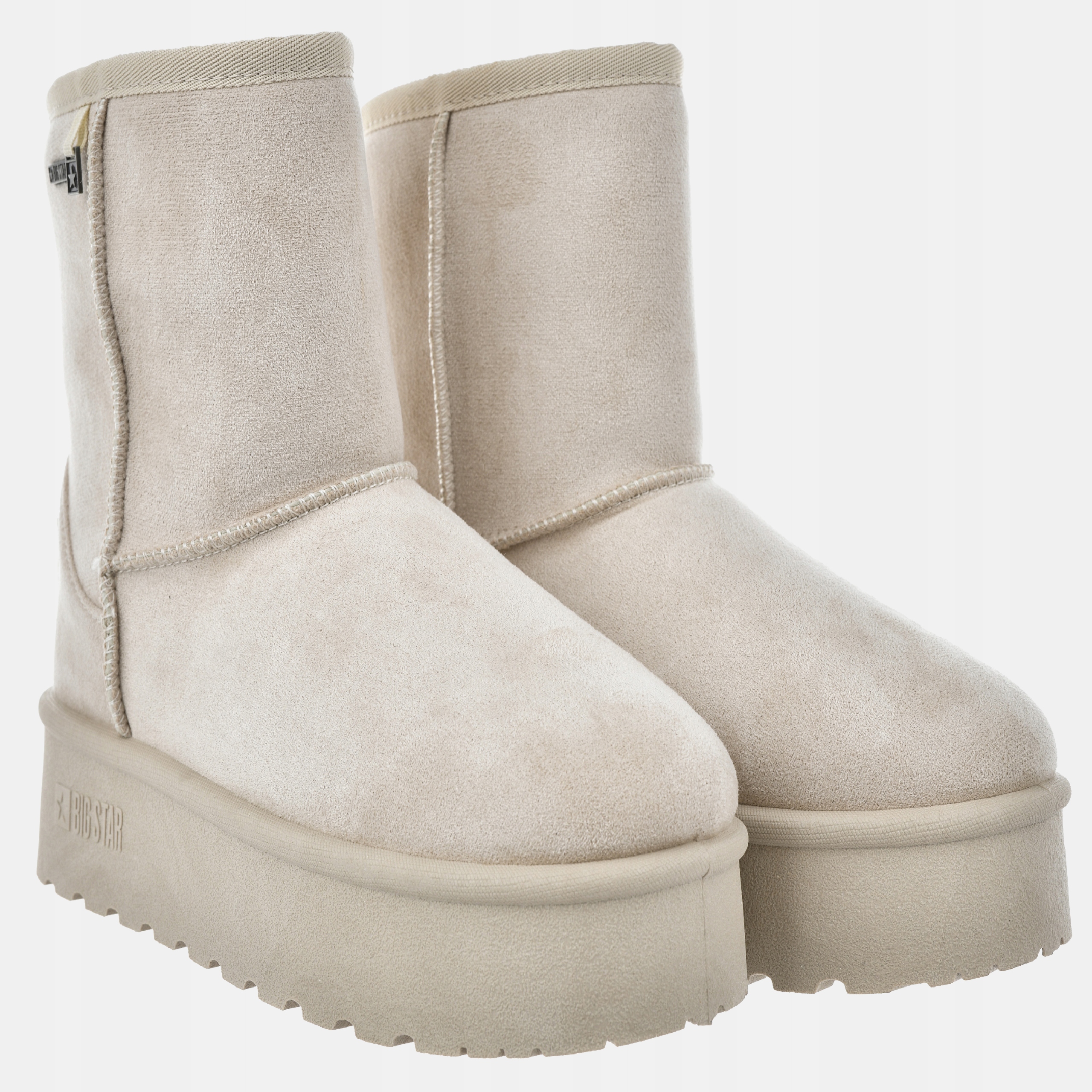 Kotníkové Boty Na Platformě Big Star Dlouhé OO274897 AW24