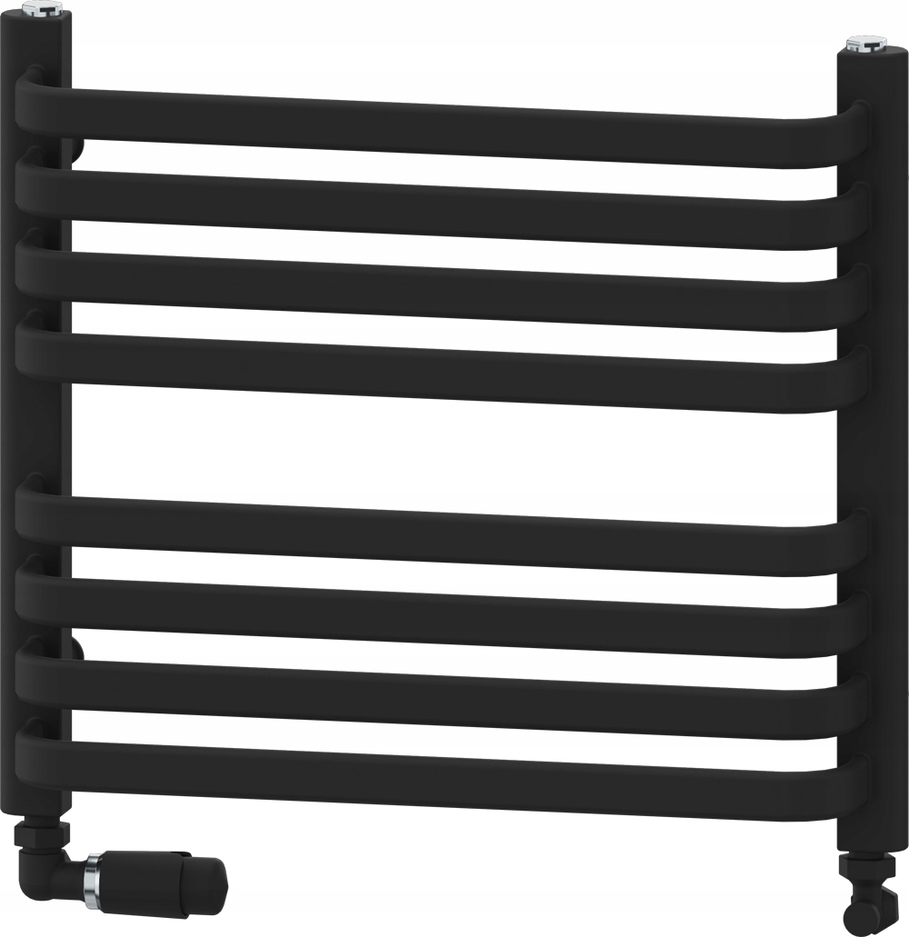 Dekoratívny Radiátor Venuša H480 L550 Čierny