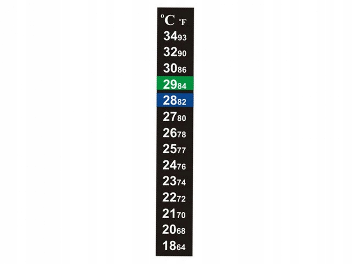 

Aqua Nova T-07 naklejany na szybę Termometr LCD