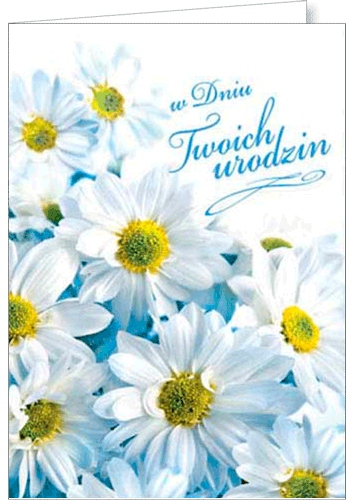 

Kartki Kartka Urodzinowa z życzeniami FF1211