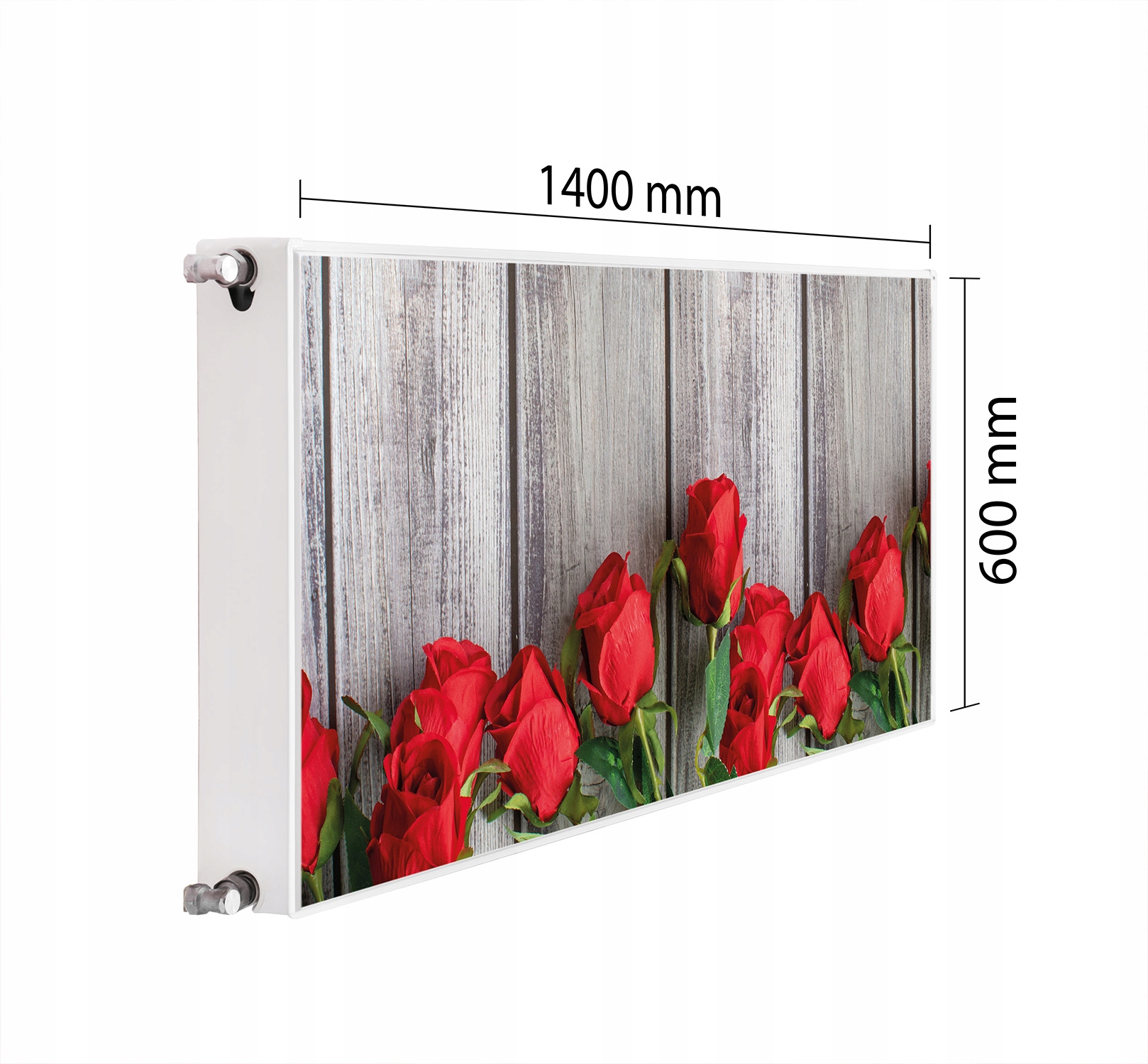 Magnetická Maska Na Radiátor 140x60 Růže Podložka Magnet